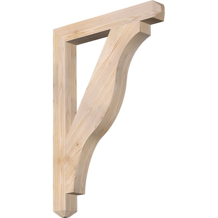 Funston Craftsman Smooth Bracket, Douglas Fir, 3 1/2W X 28D X 40H